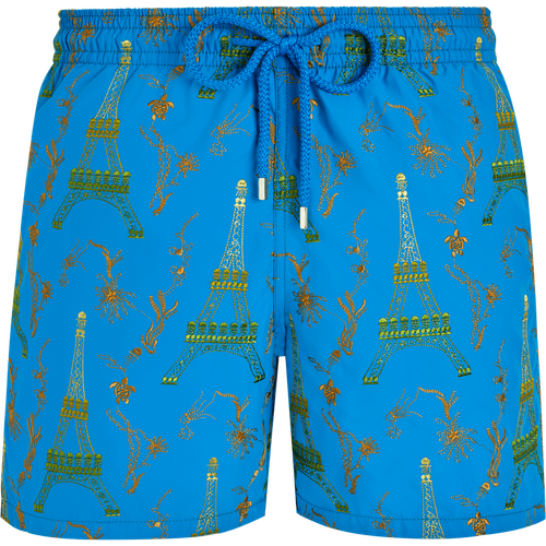 Men Swim Shorts Embroidered...