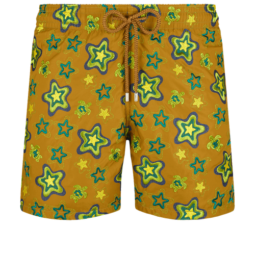 Men Swim Shorts Embroidered...