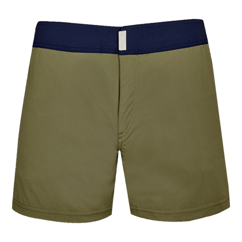 Men Stretch Swim Shorts Flat...