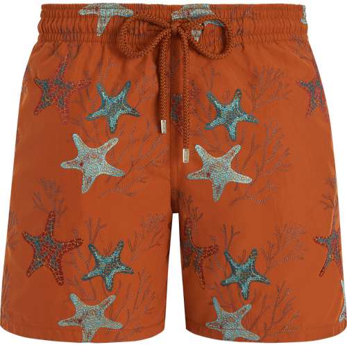 Men Swim Shorts Embroidered...