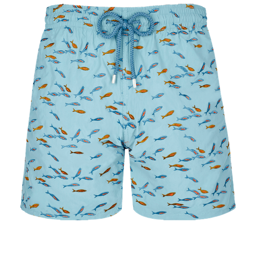 Men Swim Shorts Embroidered...