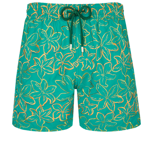 Men Swim Shorts Embroidered...