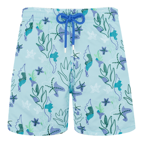 Men Swim Shorts Embroidered...