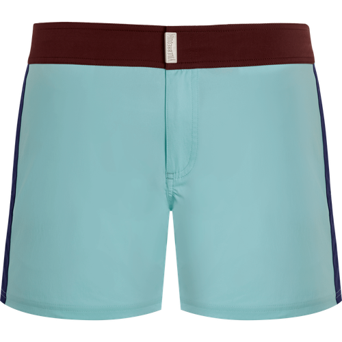 Men Stretch Swim Shorts Flat...