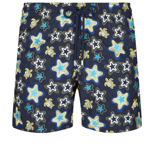 Men Swim Shorts Embroidered...