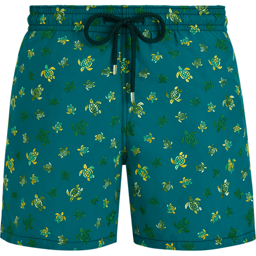 Men Swim Shorts Embroidered...