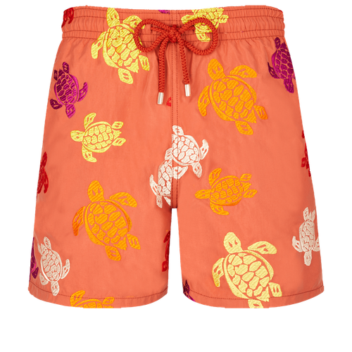 Men Swim Shorts Embroidered...