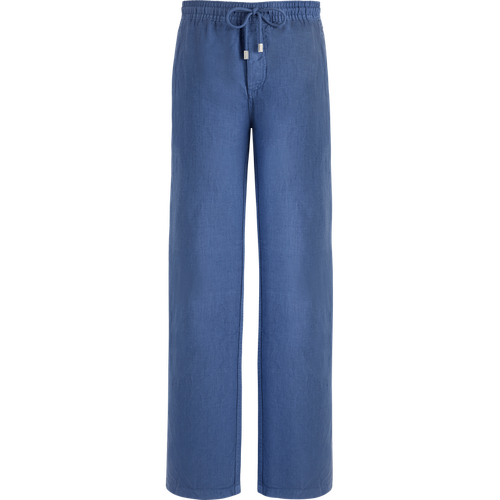 Men Linen Pants Solid - Pacha...