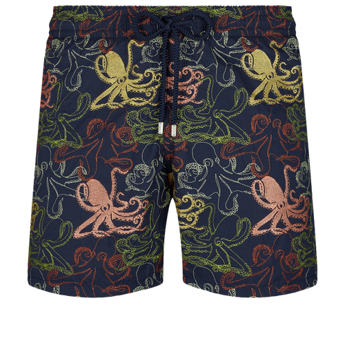 Men Swim Shorts Embroidered...