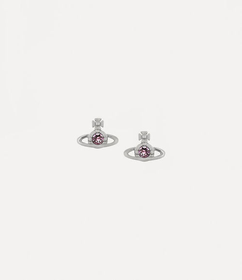 Nano solitaire earrings