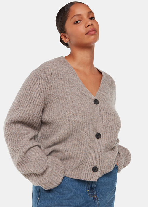 Whistles Women's Wool Mix Rib...