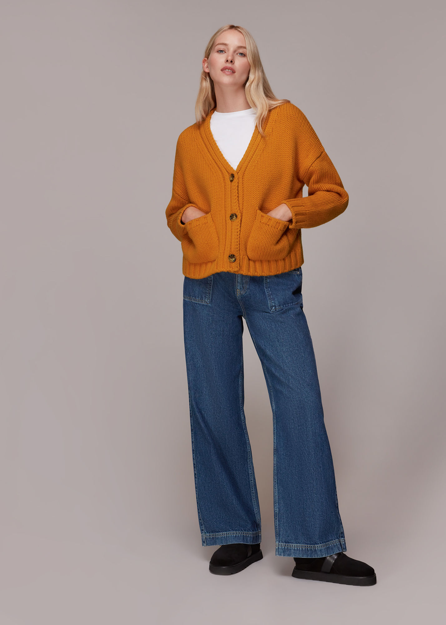 Everlane chunky wool new arrivals cardigan
