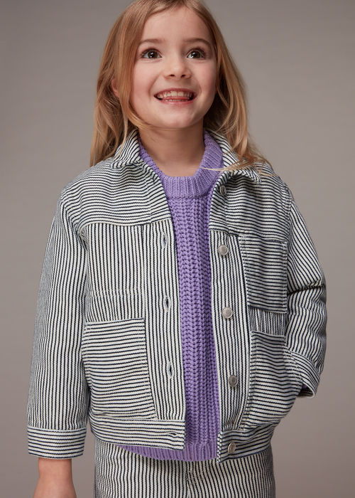 Whistles Kids Stripe Jacket