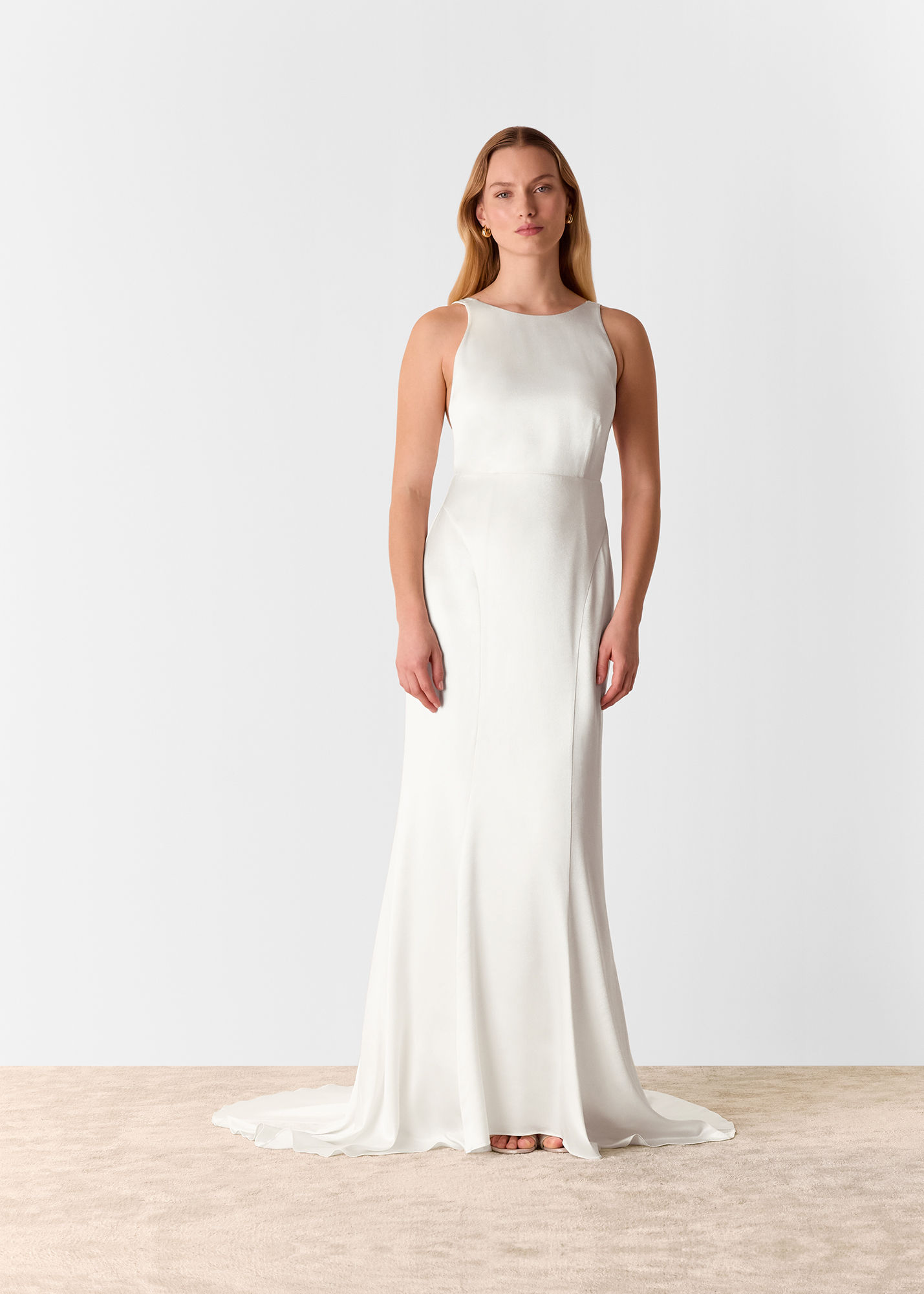 Lina dobby top sleeve dress