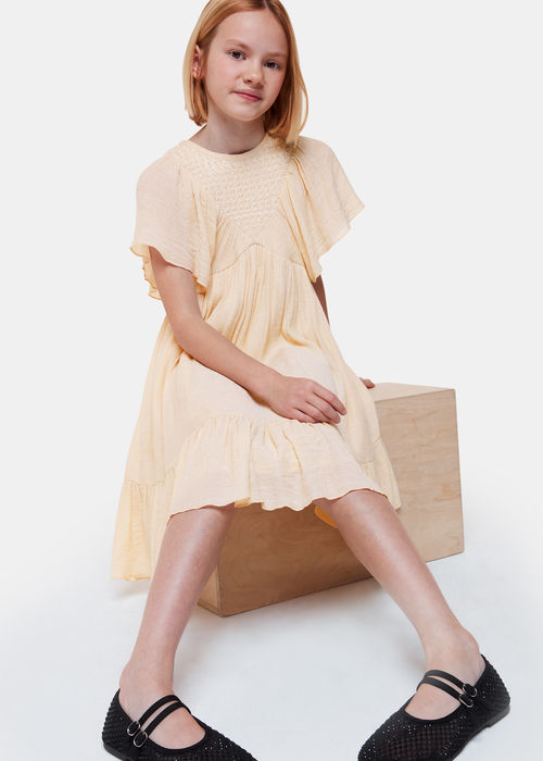 Whistles Kids Willa Smocked...