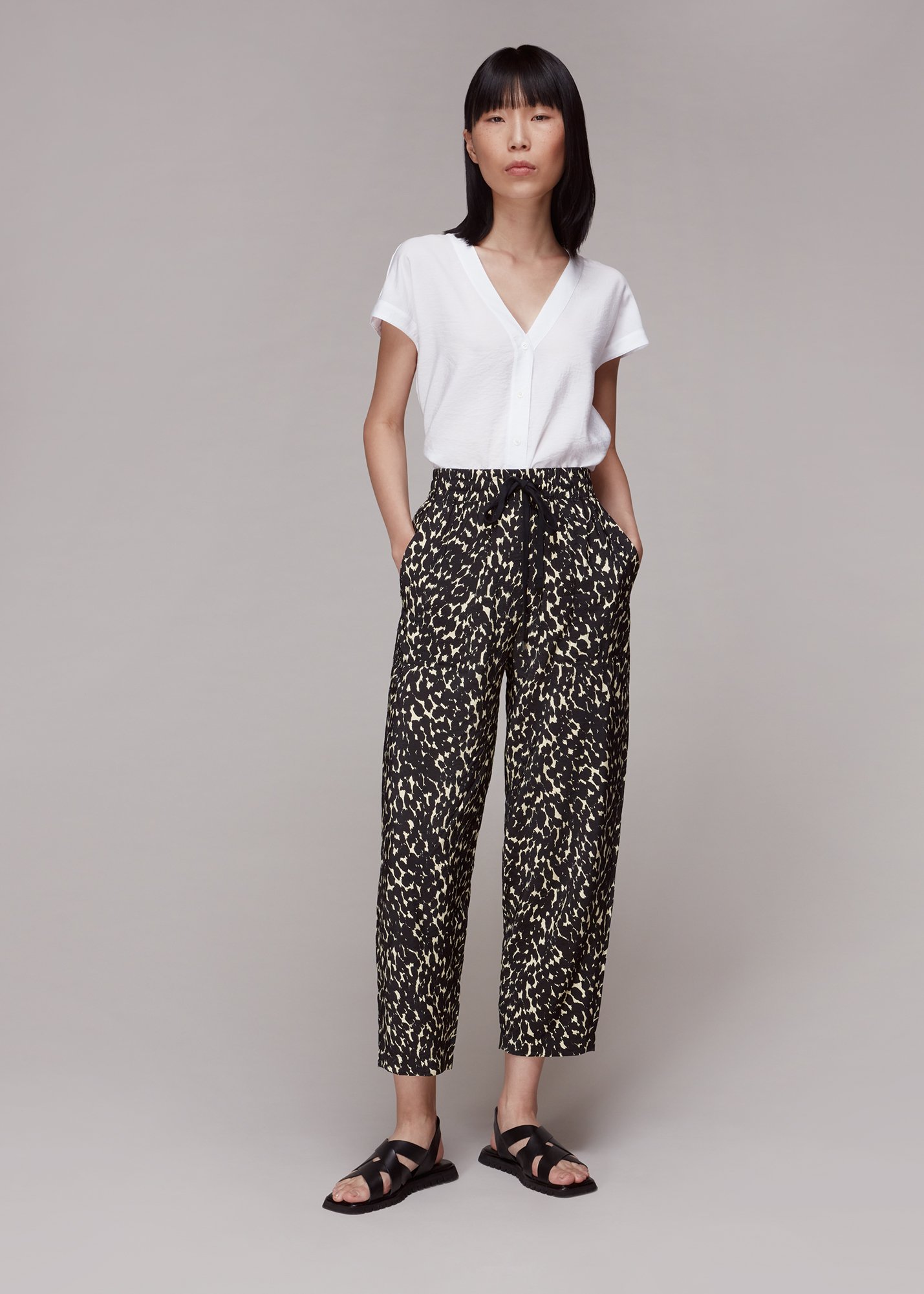 Buy Beige Trousers & Pants for Women by ZOLA Online | Ajio.com