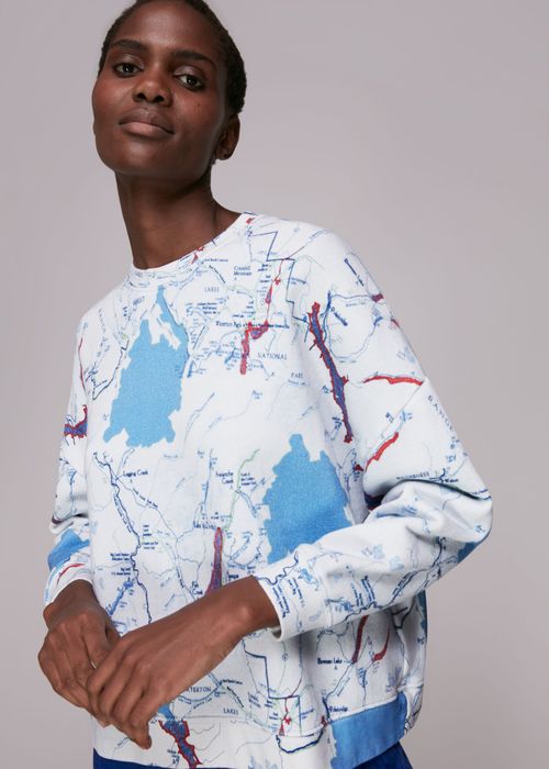 Whistles Women's Map Print...