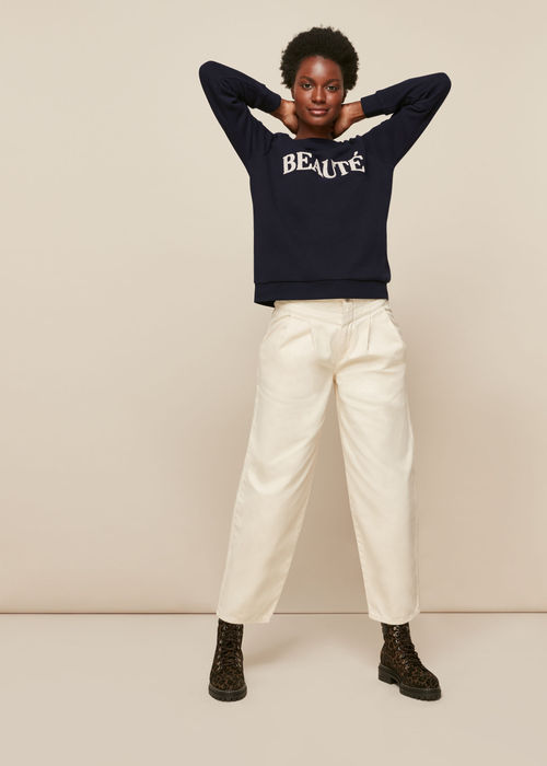 Bonjour Logo Sweatshirt