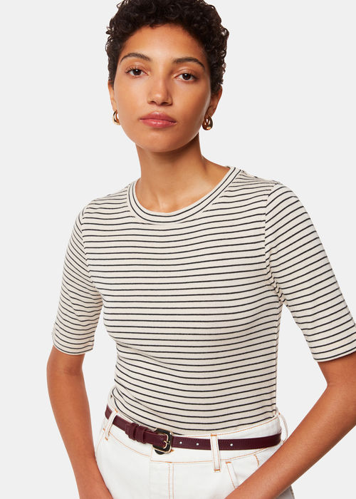 Whistles Women's Slim Stripe...