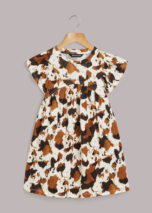 Whistles Kids Cow Print Piper...