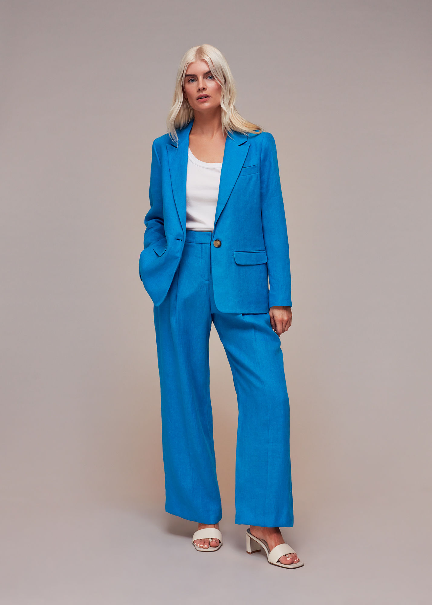 Whistles Organic Pax Zip Front Trousers | Bloomingdale's