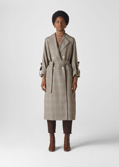 Whistles Women's Check Trench...