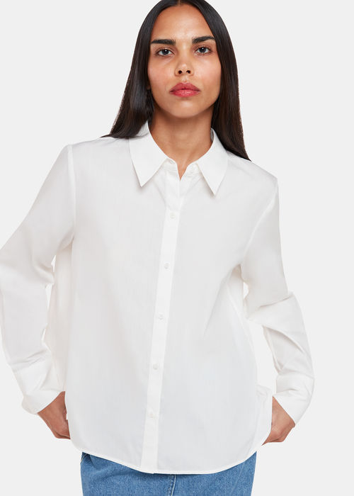 Whistles Women's Boxy Cotton...