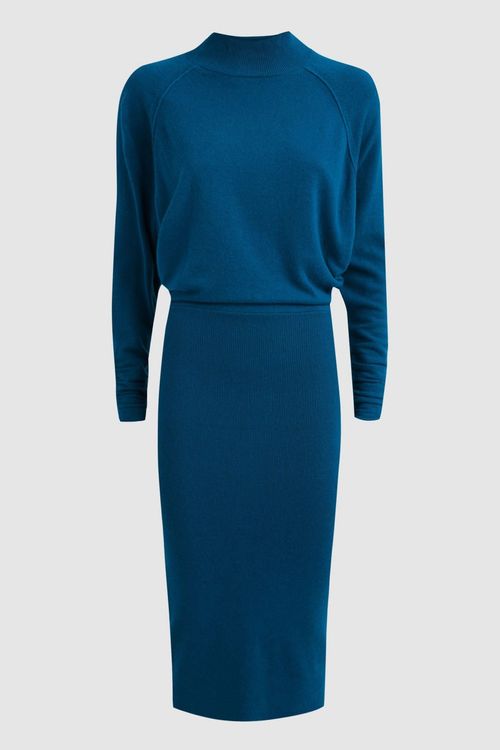 Freya - Blue Wool Blend...