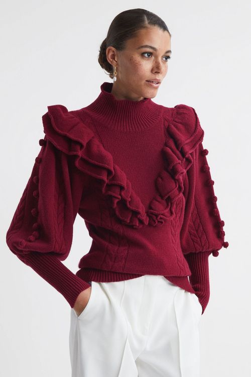 Joslin Felicity - Wool Ruffle...