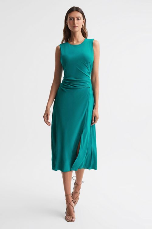 Lexi - Green Bodycon Ruched...