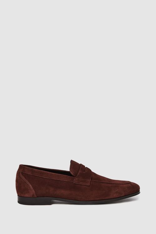 Bray - Rust Suede Slip On...