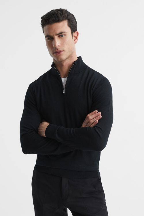 Blackhall - Black Merino Wool...