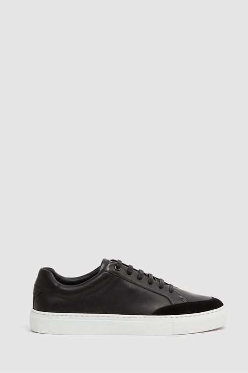 Ashley - Mens Black Leather...