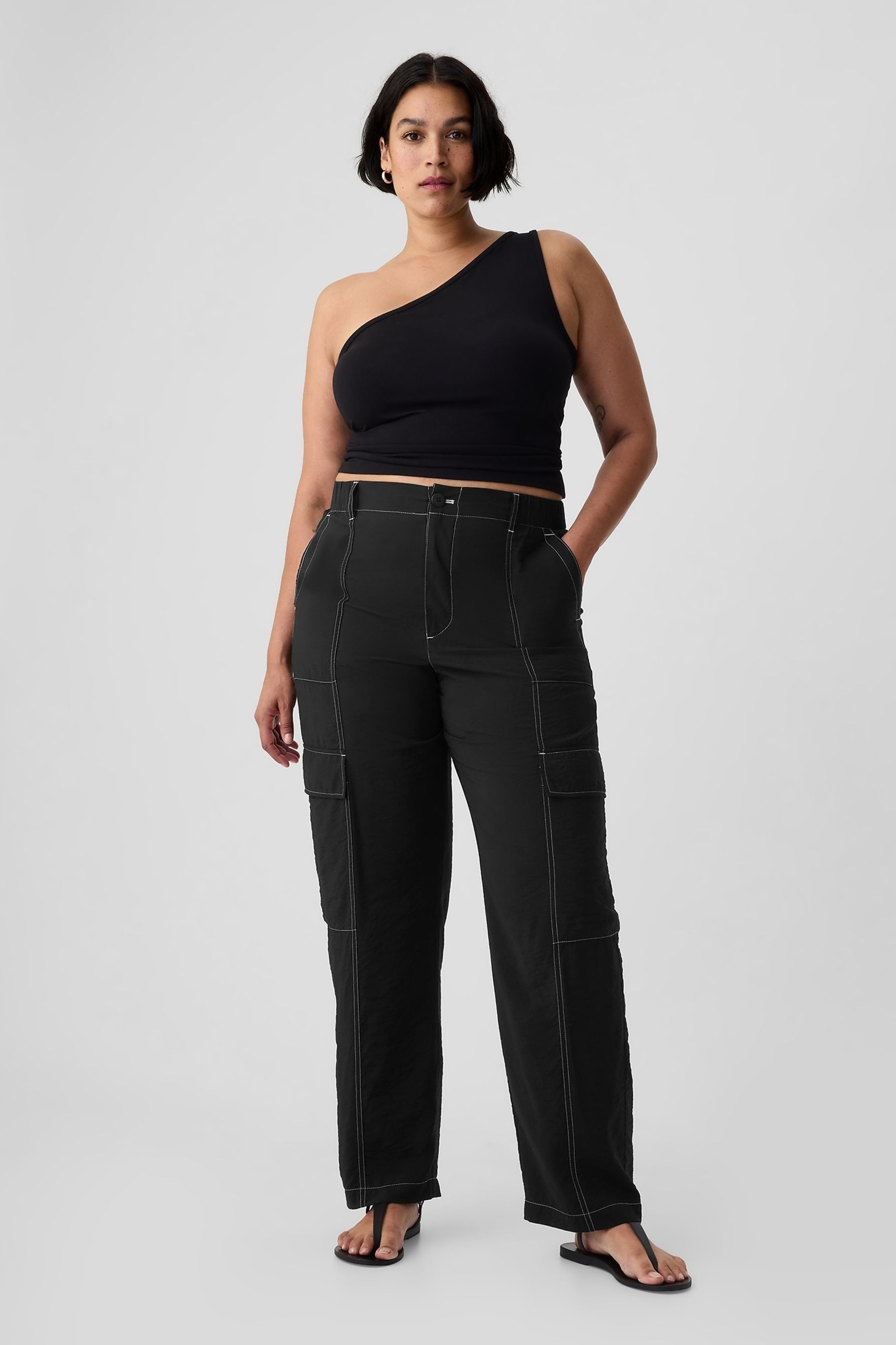 Gap cargo trousers womens best sale