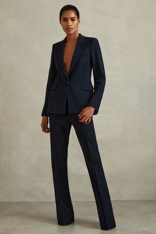 Gabi - Navy Flared Suit...