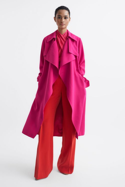 Eden - Pink Trench Coat