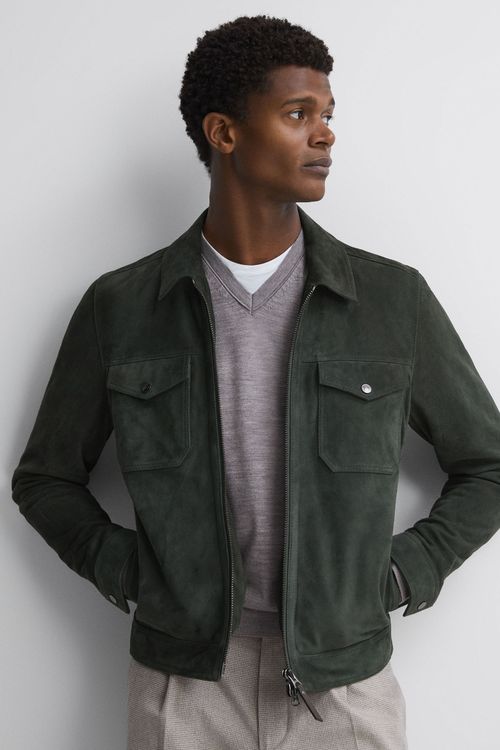 Amos Hybrid Zip-Through Quilted Jacket