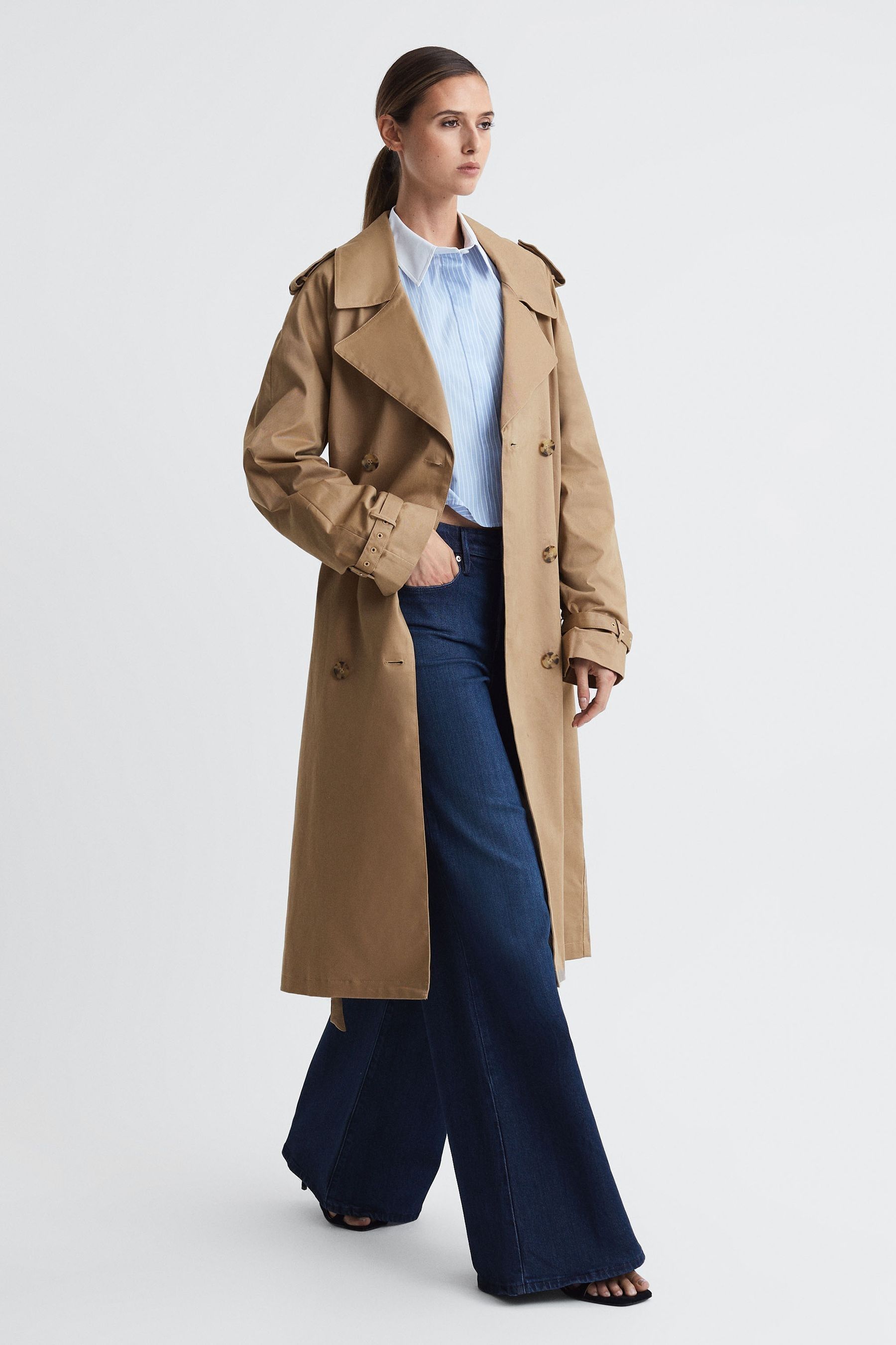 Reiss hurley belted mac on sale