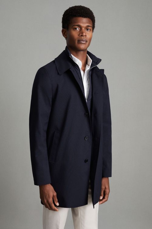 Perrin - Navy Jacket With...