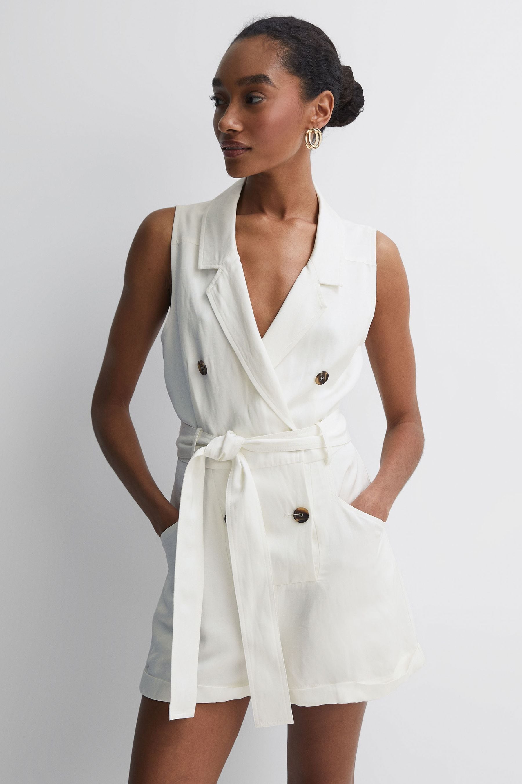 Reiss hazel playsuit outlet