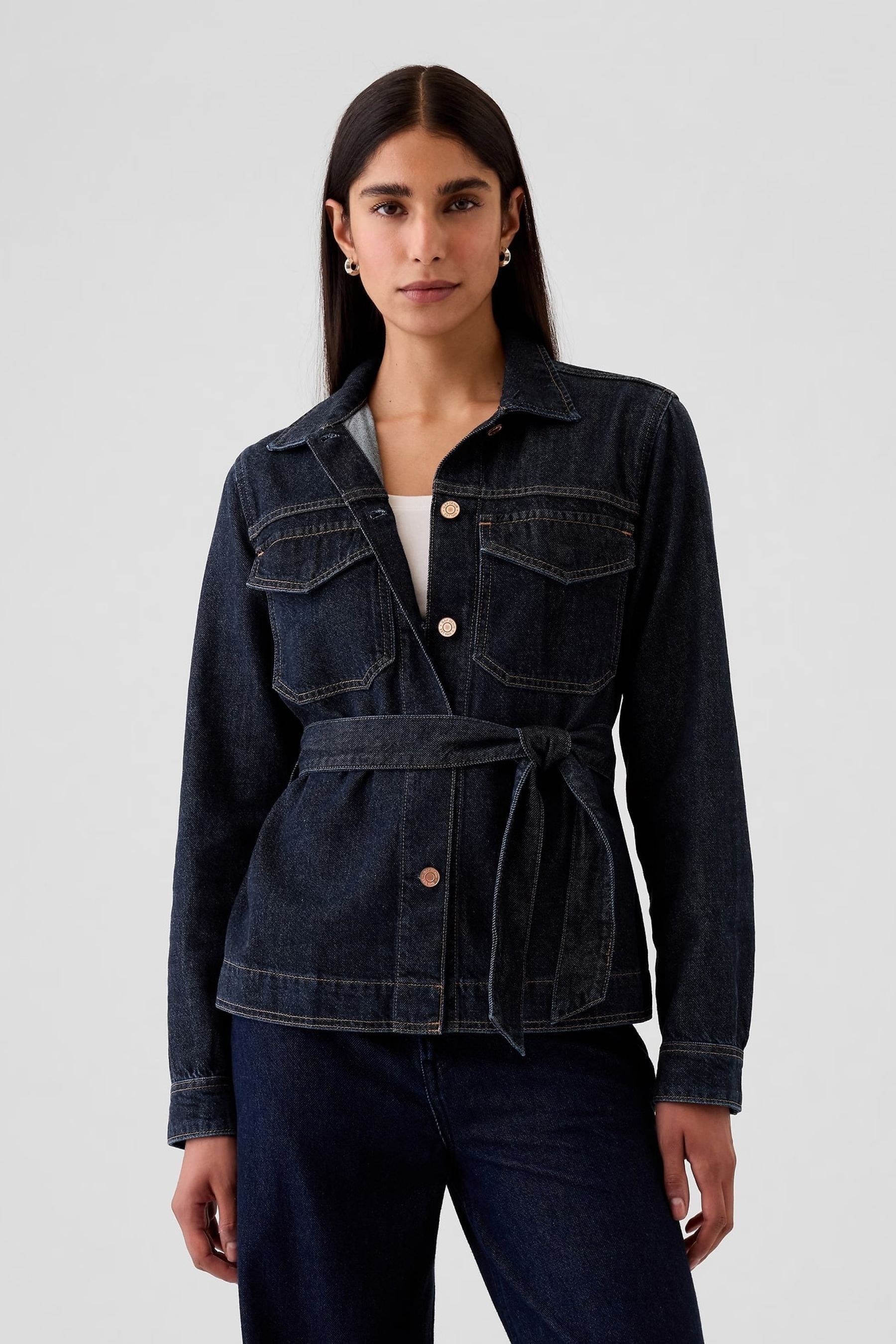 Gap soft denim jacket discount
