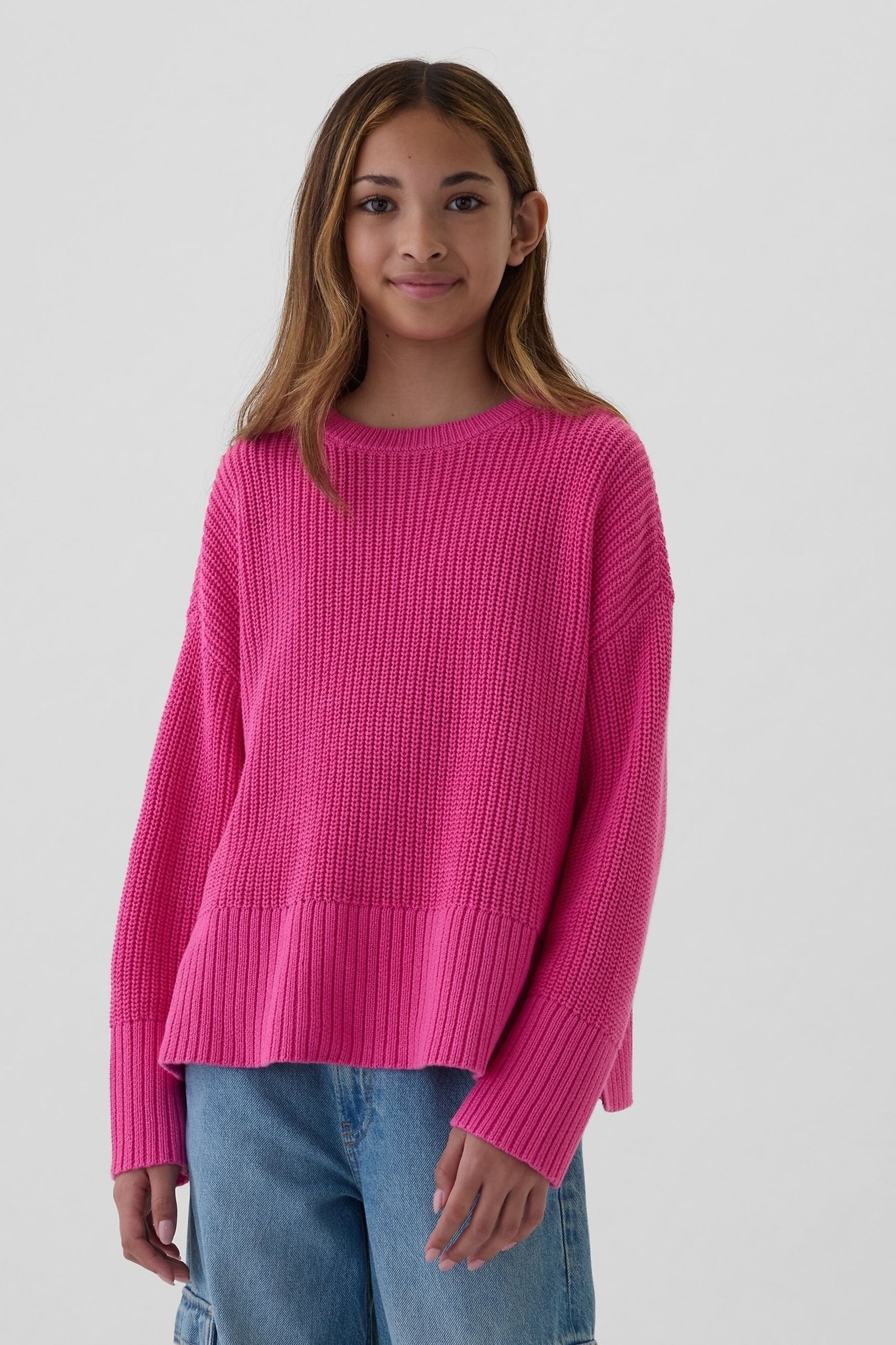 Girls oversized jumper deals