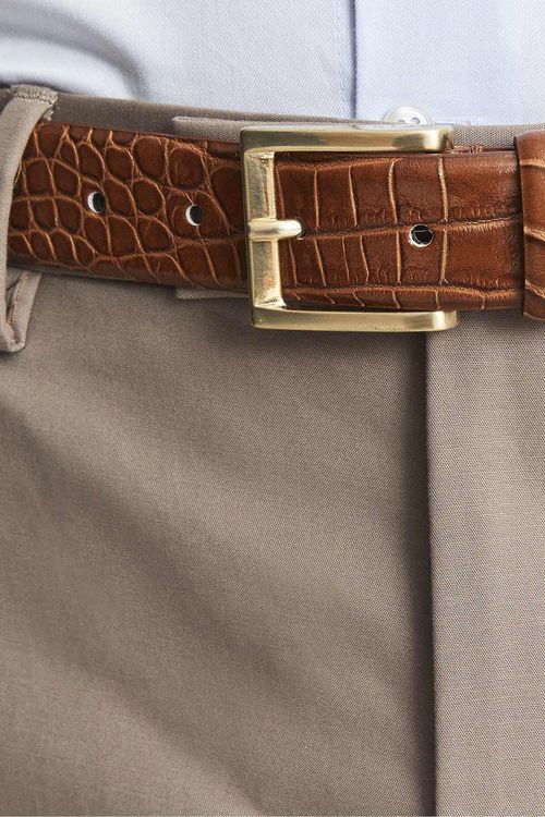 Albany - Tan Croc Embossed...