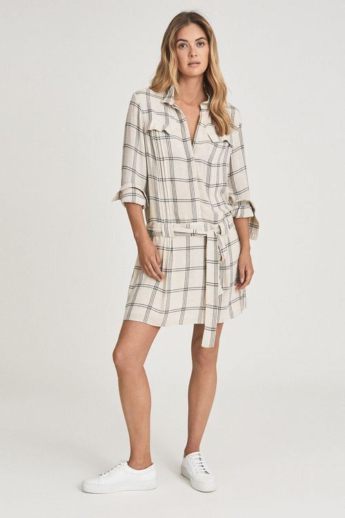 Dasha - Grey/White Checked...