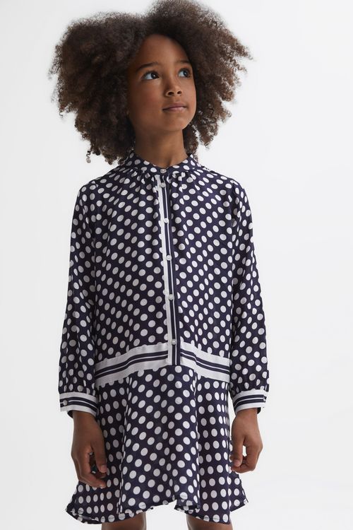 Alex - Navy Print Junior...