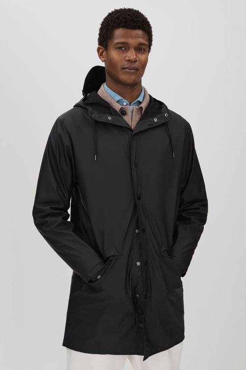 Rains Longline Hooded Raincoat