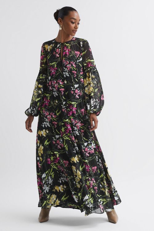 Florere - Print Sleeve Midi...