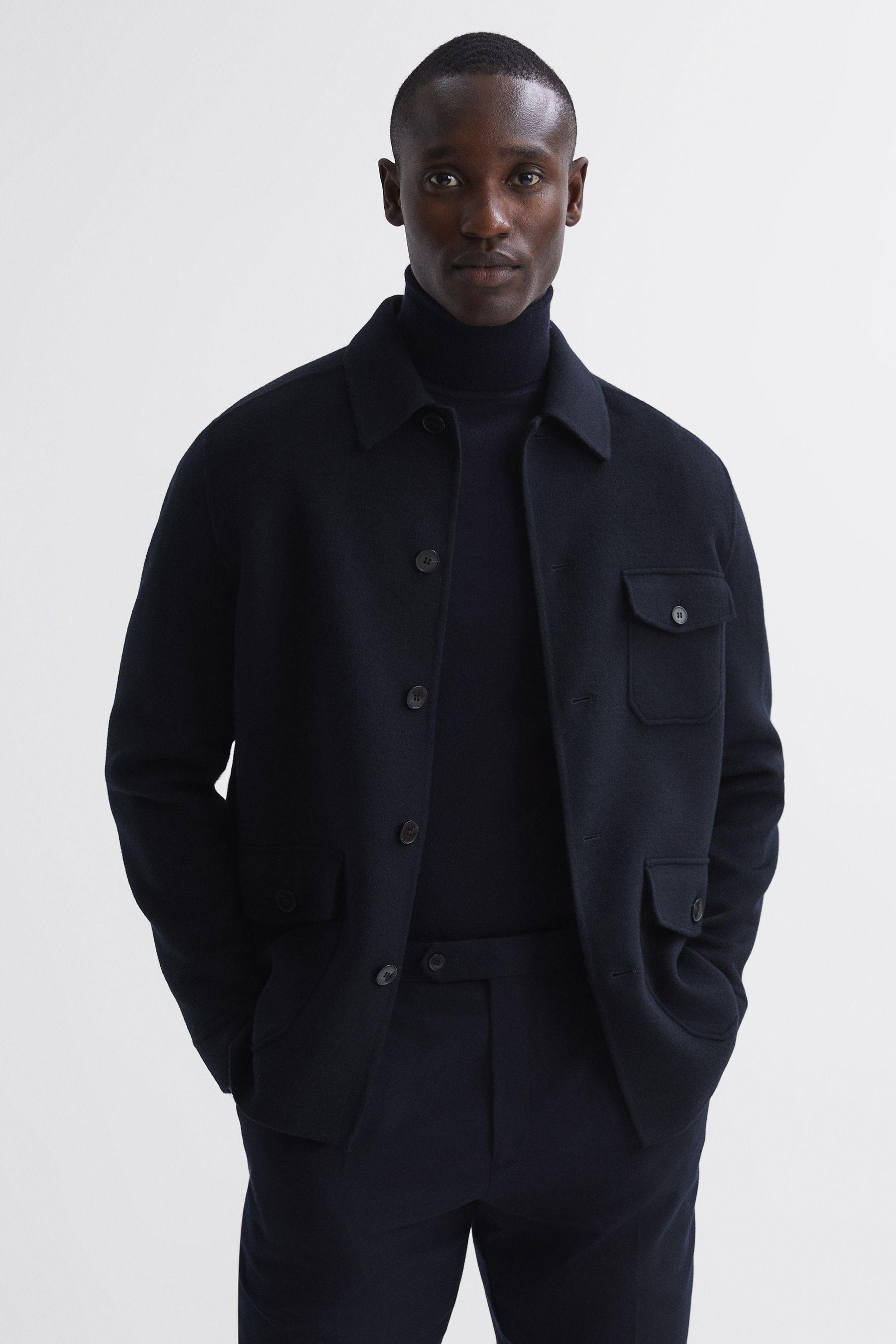 Reiss angelo coat hot sale