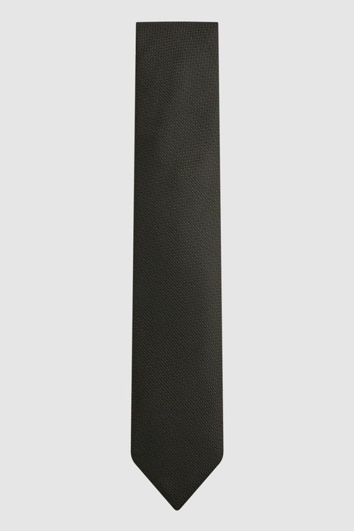 Ceremony Silk Tie - Dark...