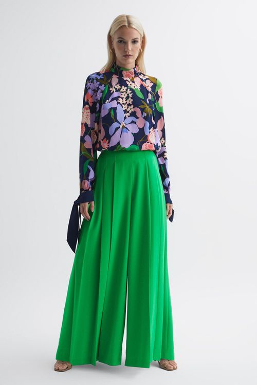 Florere - Wide Leg Pleated...